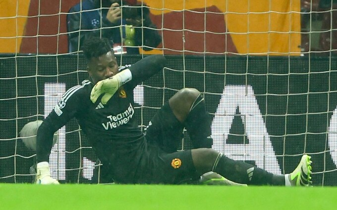 Les trois erreurs d'André Onana ont fait perdre espoir à Manchester United
